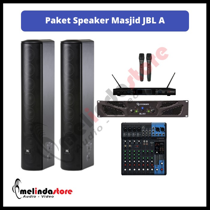 Paket Sound System Masjid JBL CBT50 A